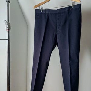 Paul Smith London blue twill lined pants